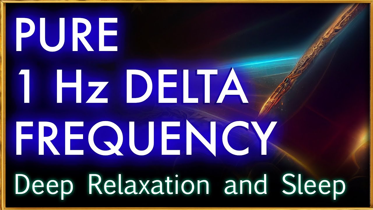 1 Hz deep sleep delta binaural beats video thumbnail.